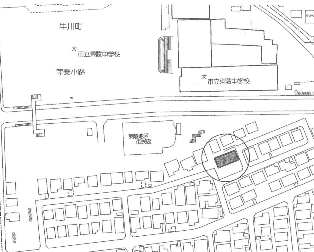 《売地》豊橋市牛川町字乗小路