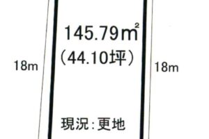 《売地》豊川市大崎町小林A区画 画像1