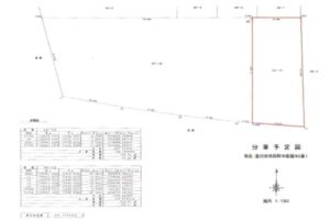 《売地》豊川市市田町中新屋 画像1