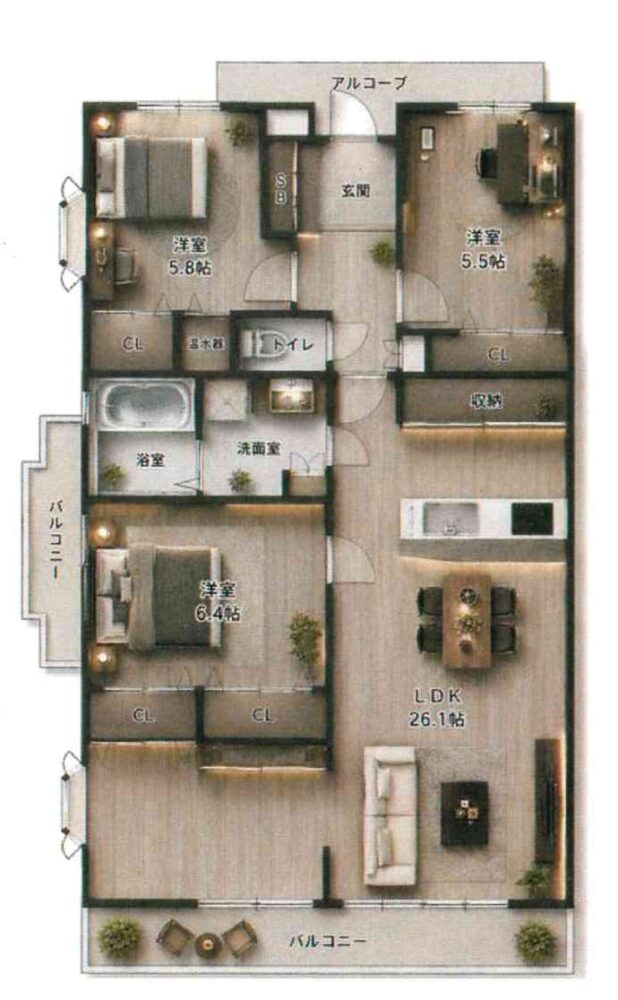 《中古マンション》アーバンライフ船町