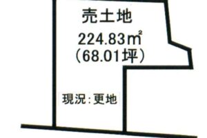 《売地》豊橋市牛川町字乗小路 画像1